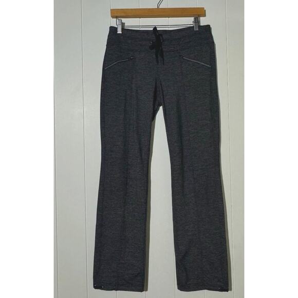 Athleta Quest Metro Slouch Joggers Pants Tie Wasit Charcoal Heather Size Small - Picture 1 of 10